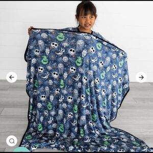 Little Sleepies Nightmare Before Christmas Large Cloud Blanket 50x50 NIB